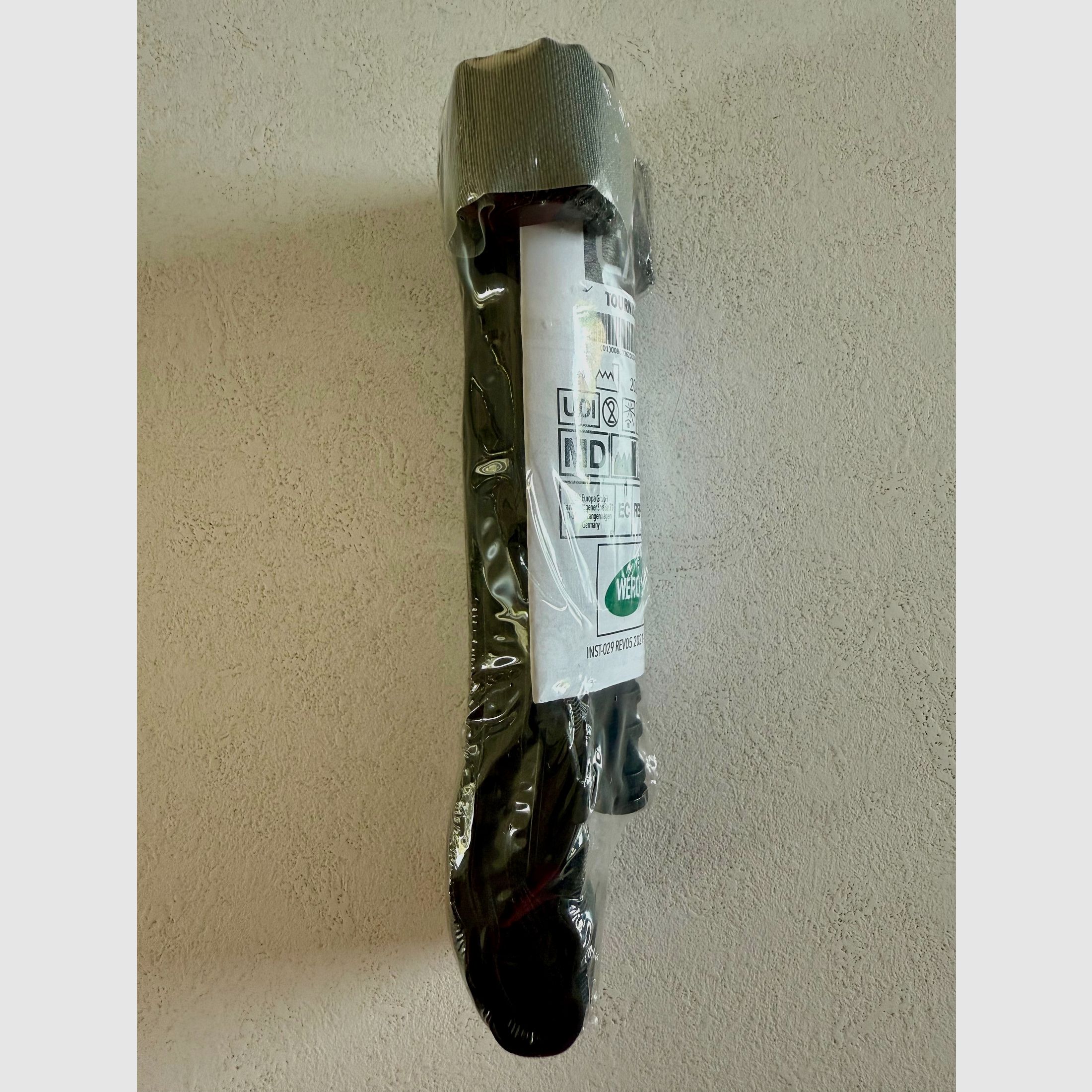 CAT Tourniquet schwarz Abbindesystem mit Time-Band
