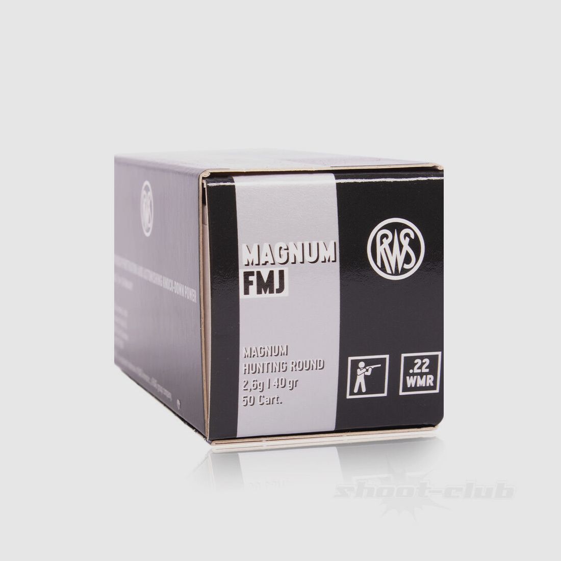 RWS Magnum FMJ 40grs 50St .22wmr, image 2 sur 4