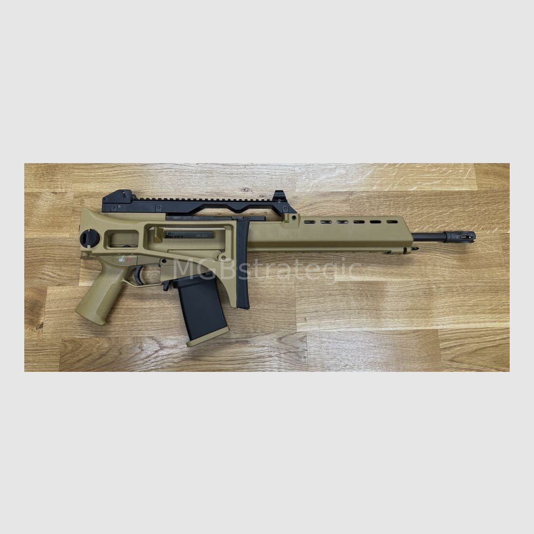 Heckler & Koch HK243 S SAR - Color arena - ¡El G36 civil está aprobado para uso deportivo! Color arena