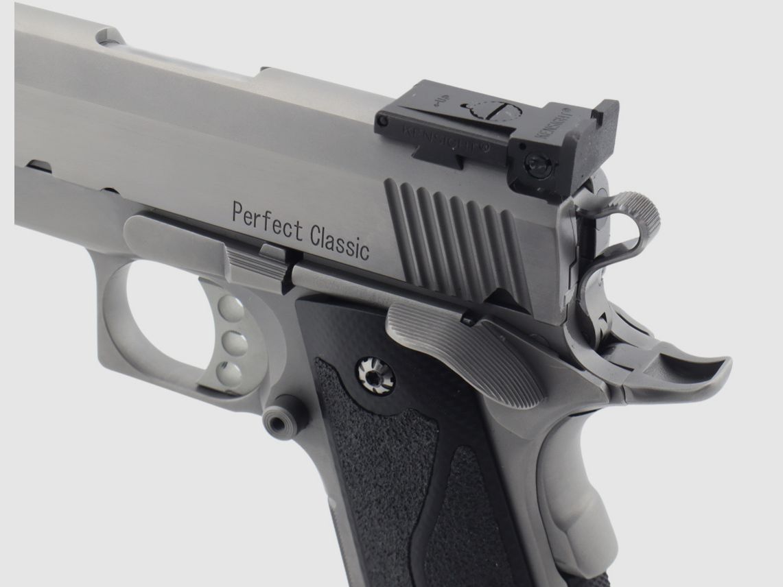 STP Perfect Classic Silver Kal.: 9mm Luger 1911 Sportpistool, afbeelding 9 van 11