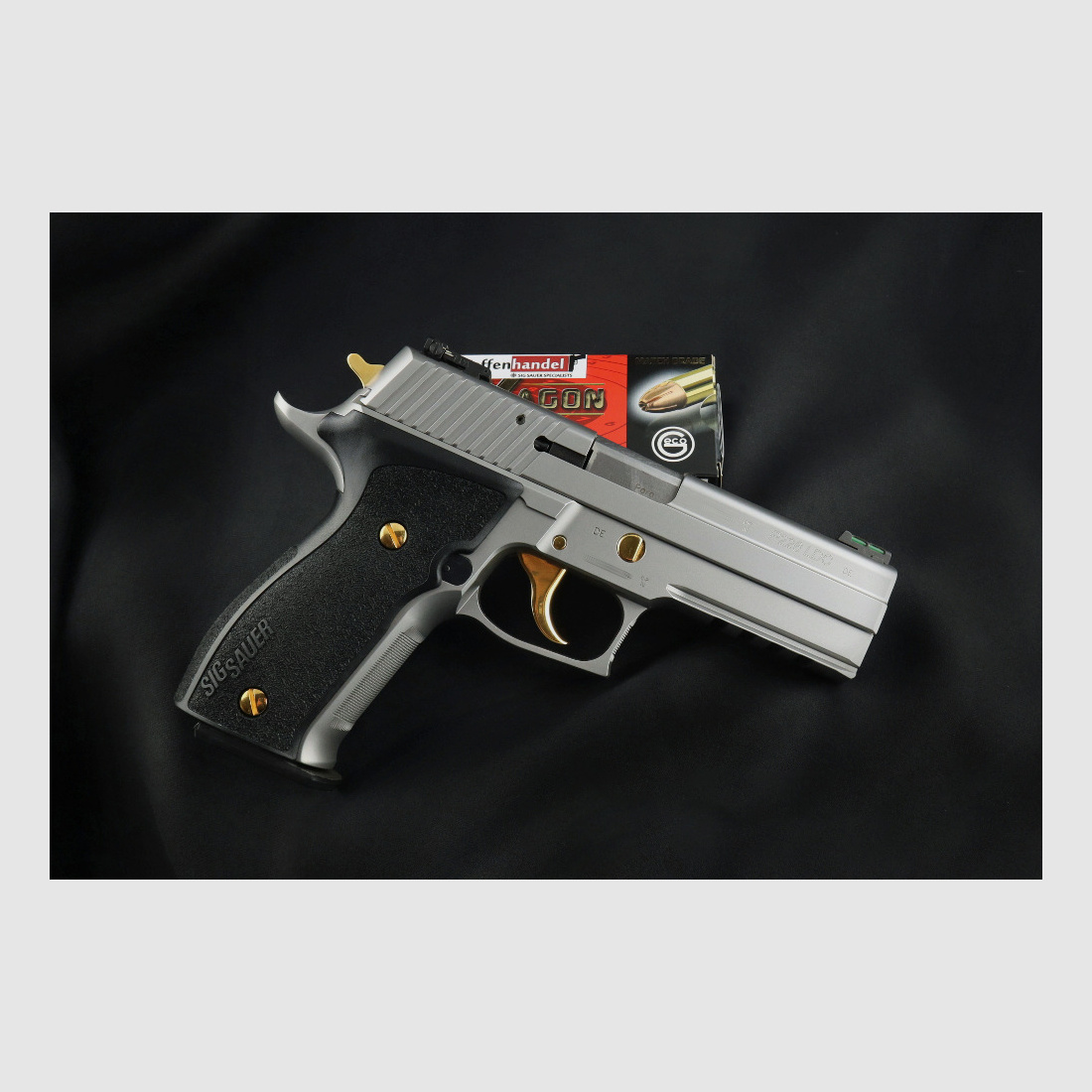 Neuwaffe: Sig Sauer P226 LDC II Stainless & Gold in 9mm Luger 