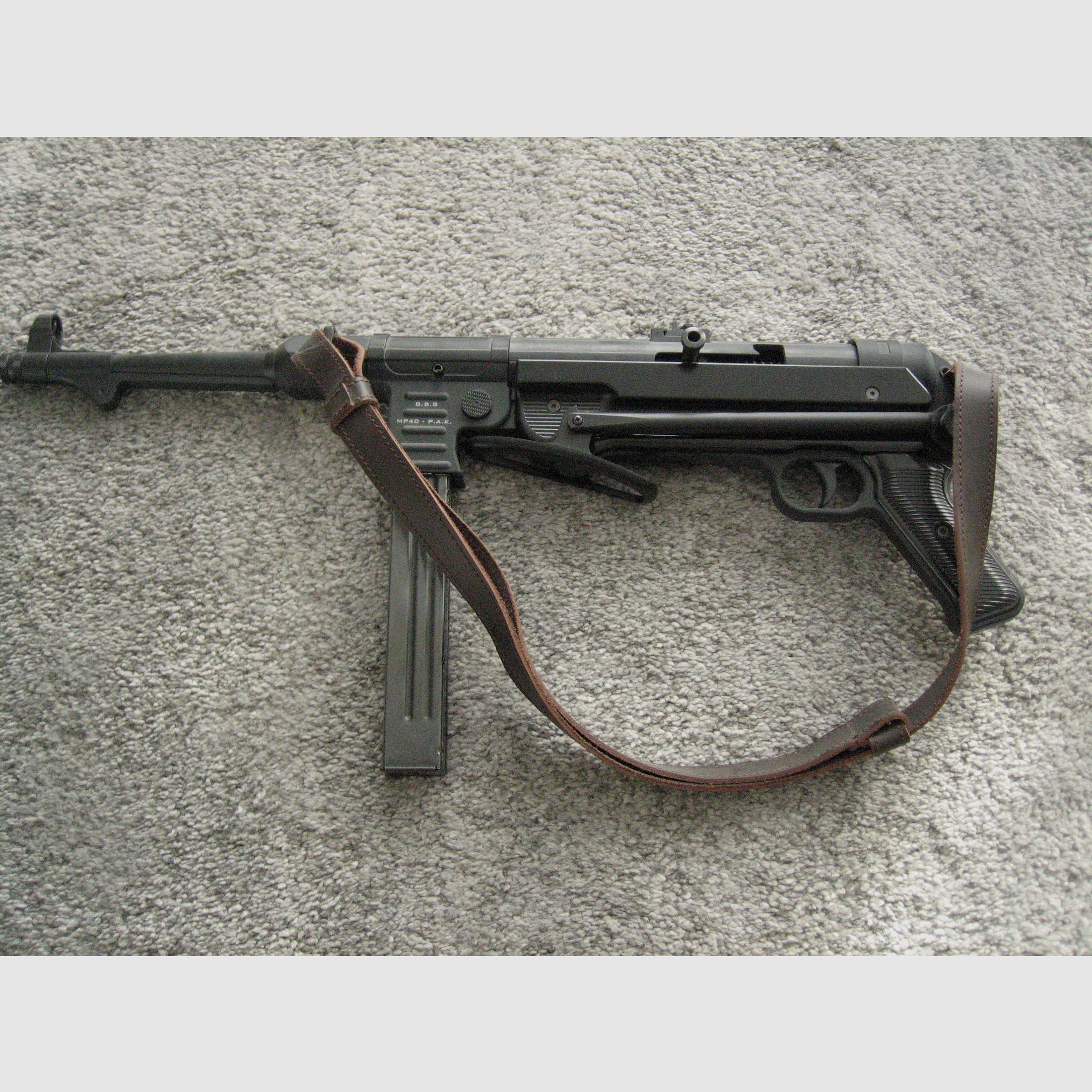 GSG MP40 blank firing caliber 9mm PAK NEW NEW Christmas offer