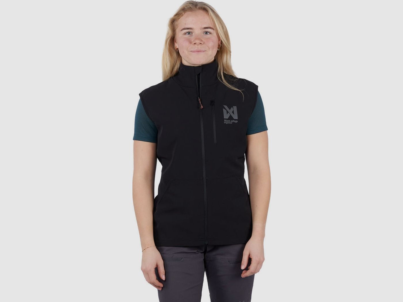 Non-Stop Dogwear Obedience Vest Light Women Black S