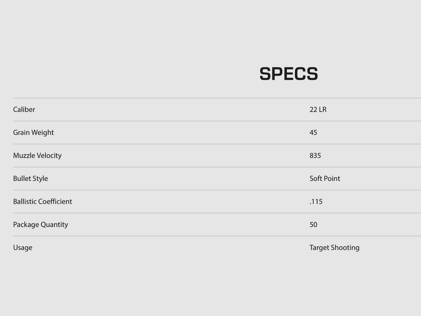 CCI 2004578 .22 lfb. Quiet Semi Auto LRN 2,9g 45grs.