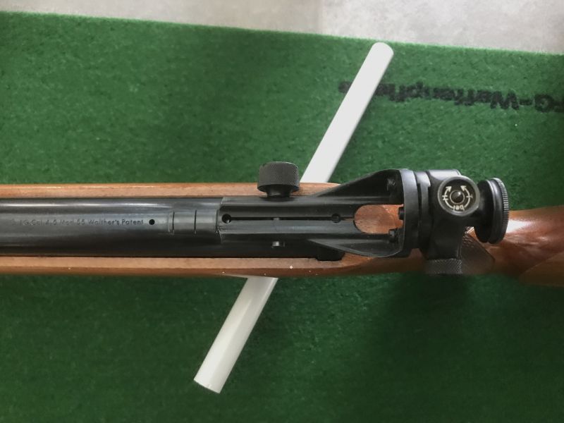 Luftgewehr Walther LG55 Matchgewehr mit Diopter