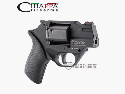 Revolver CHIAPPA Rhino 20DS 2'' Cal 357 Mag Noir