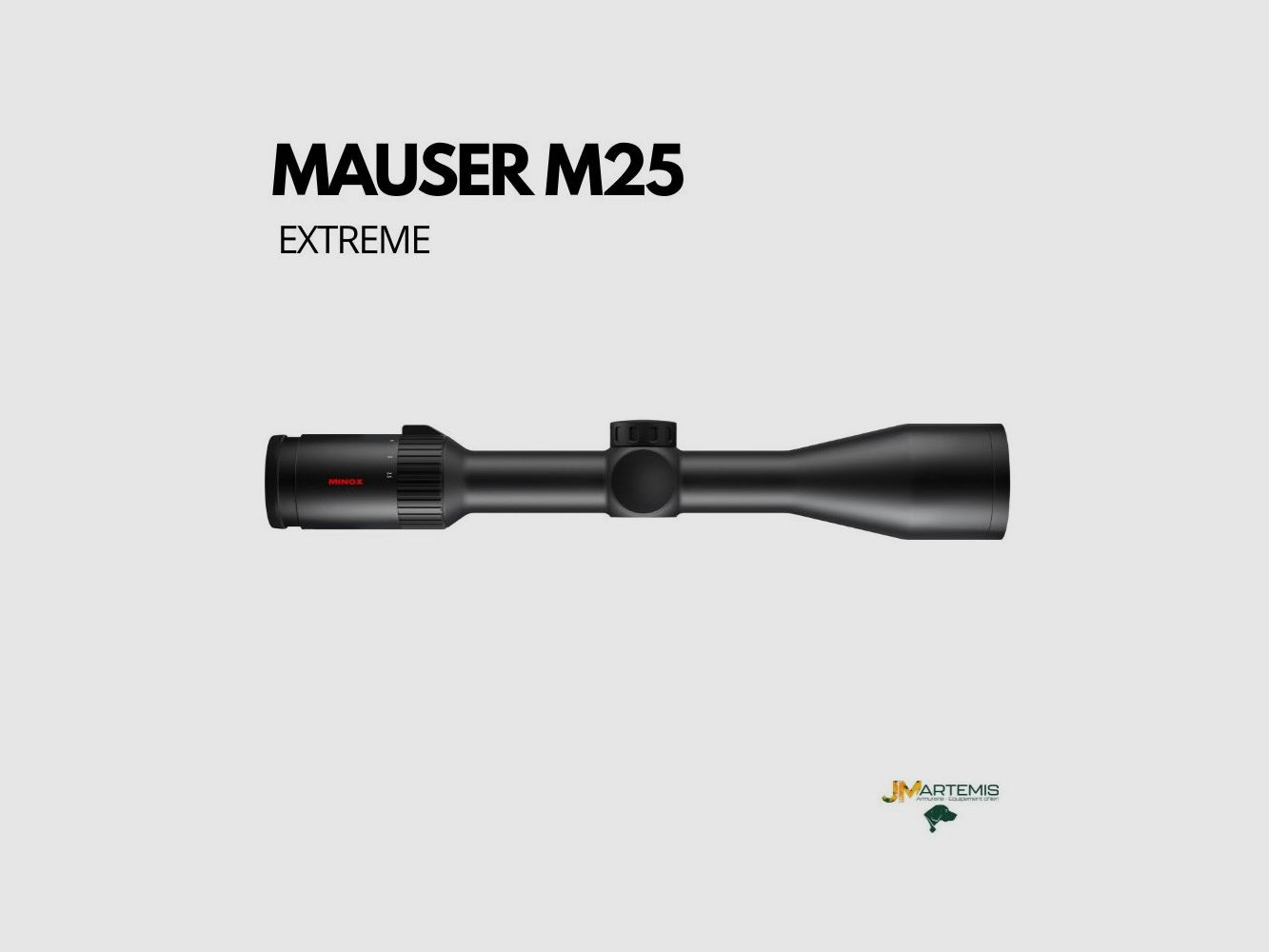 De MAUSER M25 EXTREME met MINOX RS4 2.5-10x50 richtkijker, afbeelding 5 van 7