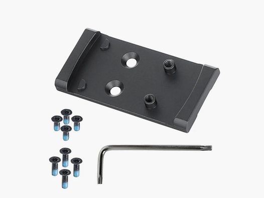 Piastra adattatore per Glock MOS (eccetto 43X/48 MOS), compatibile con Holosun 407K/507K/EPS Carry/EPS