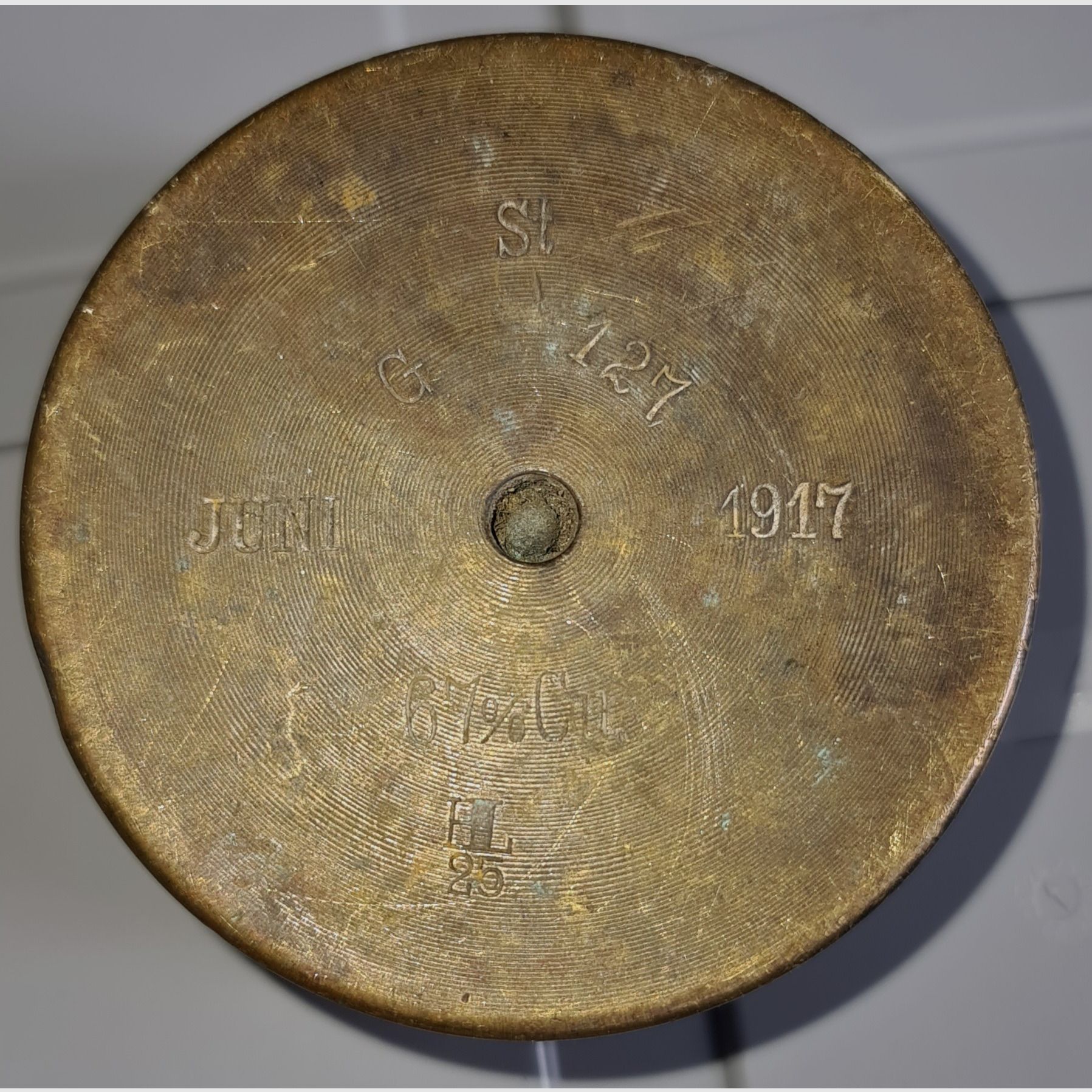 SEVERAL DECORATIVE ITEMS FROM THE WEHRMACHT ERA 1939 - 1945 / ASHTRAY, MEDAL, LAPEL PIN, PIN, STAMPING IRON, STAMP, GRENADE, SHELL, FLACK, SHELL, CARTRIDGE, SS, HJ, SA, WAR, METAL,