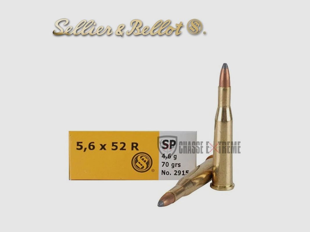 20 Munitions S&B cal 5.6×52R 70gr SP