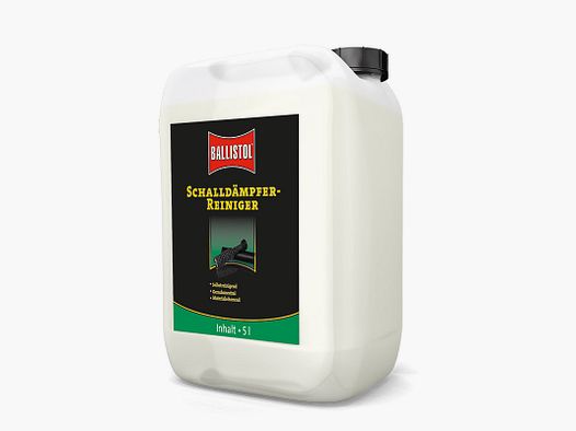 Ballistol demperreiniger 5 liter kanister