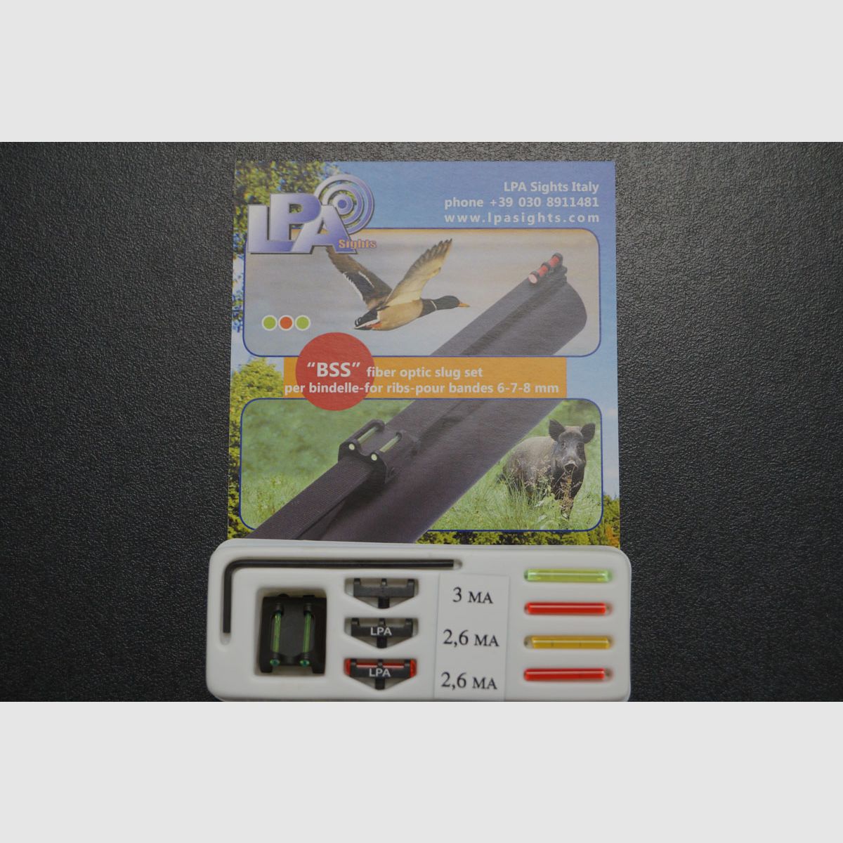 Set en fibre de verre LPA BSA pour fusils, image 2 sur 2