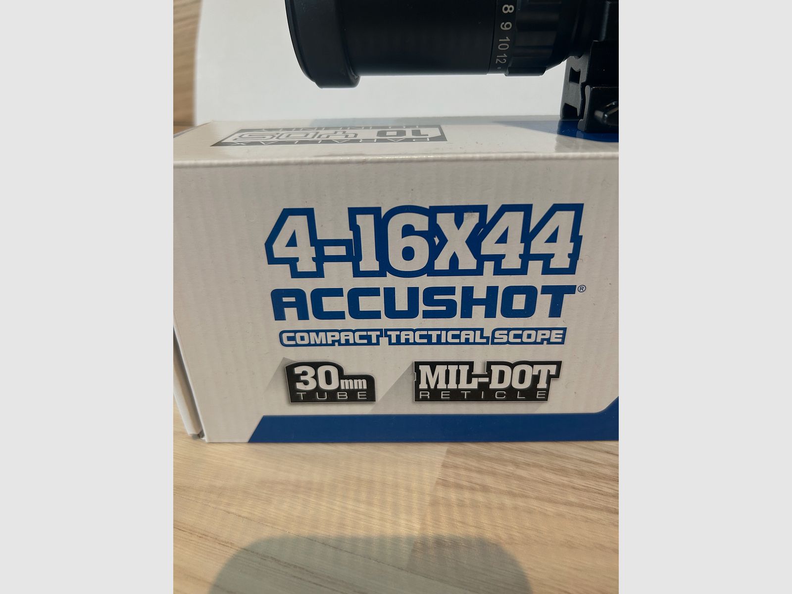 Accushot 4-16x44 Rifle Scope Mil Dot