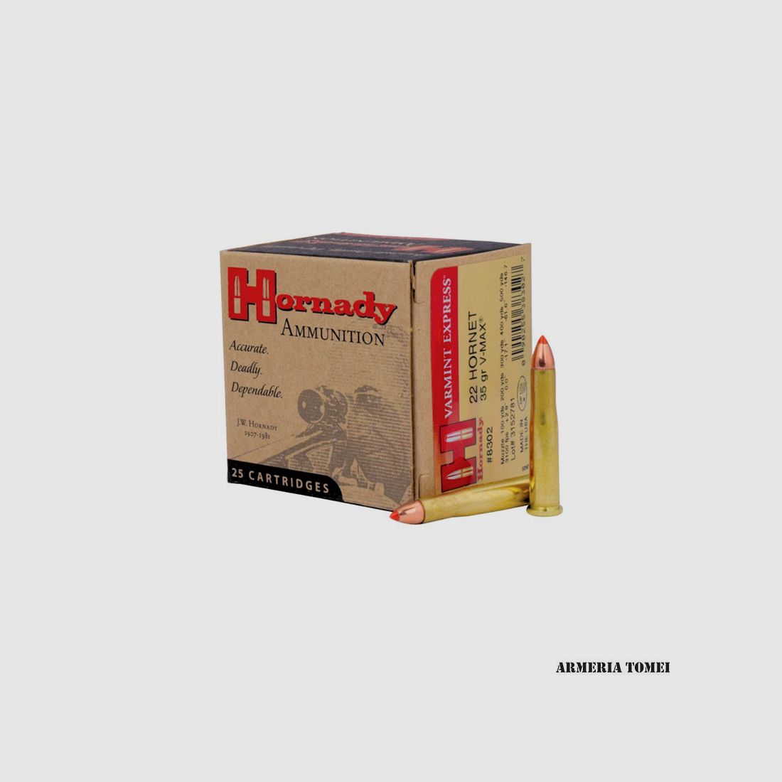 HORNADY – 22 Hornet 35 gr V-MAX® -8302