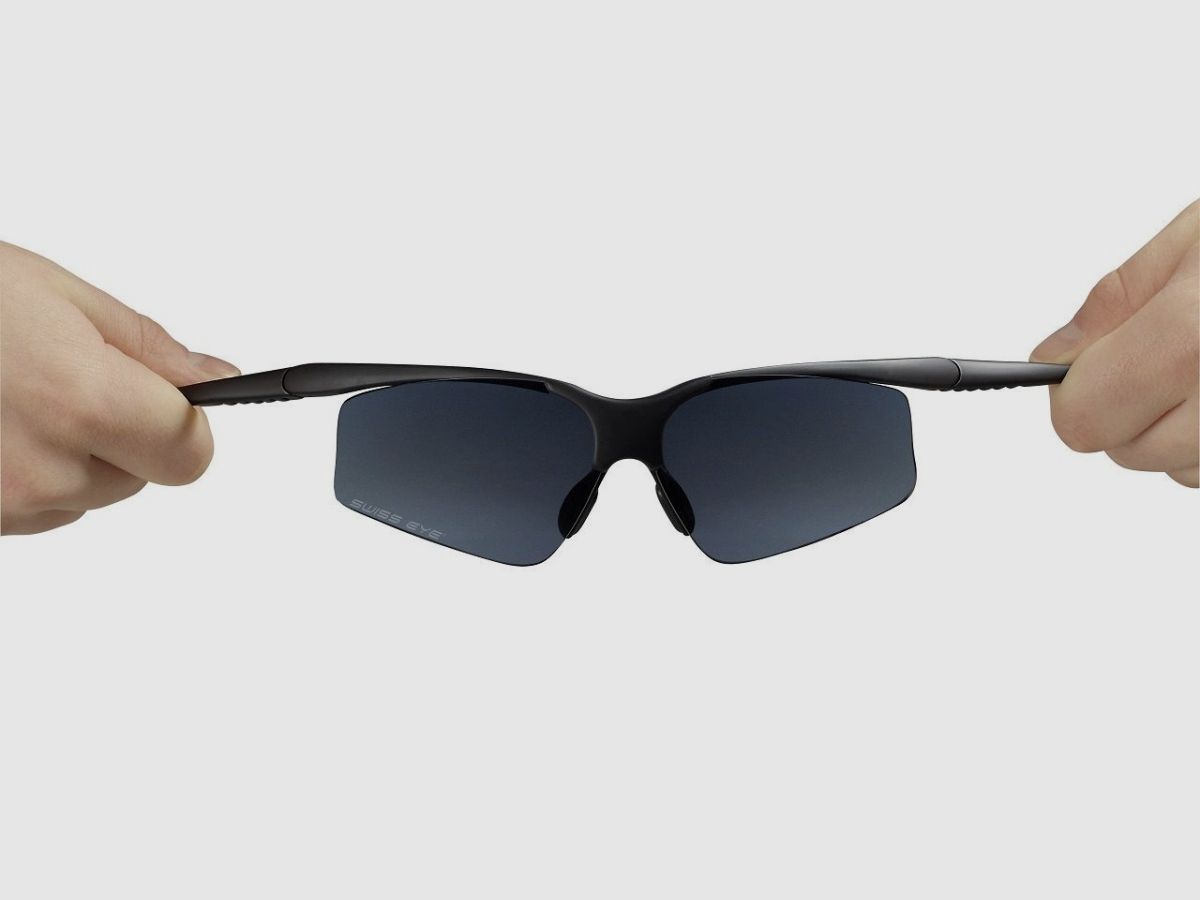 SwissEye Apache Schutzbrille rubber green - smokie + orange + clear