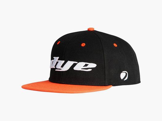 Cap mit Logo Färbung Snapback Schwarz/Orange - Urbaner Stil - Verstellbarer Komfort - Moderner und Robuster Look