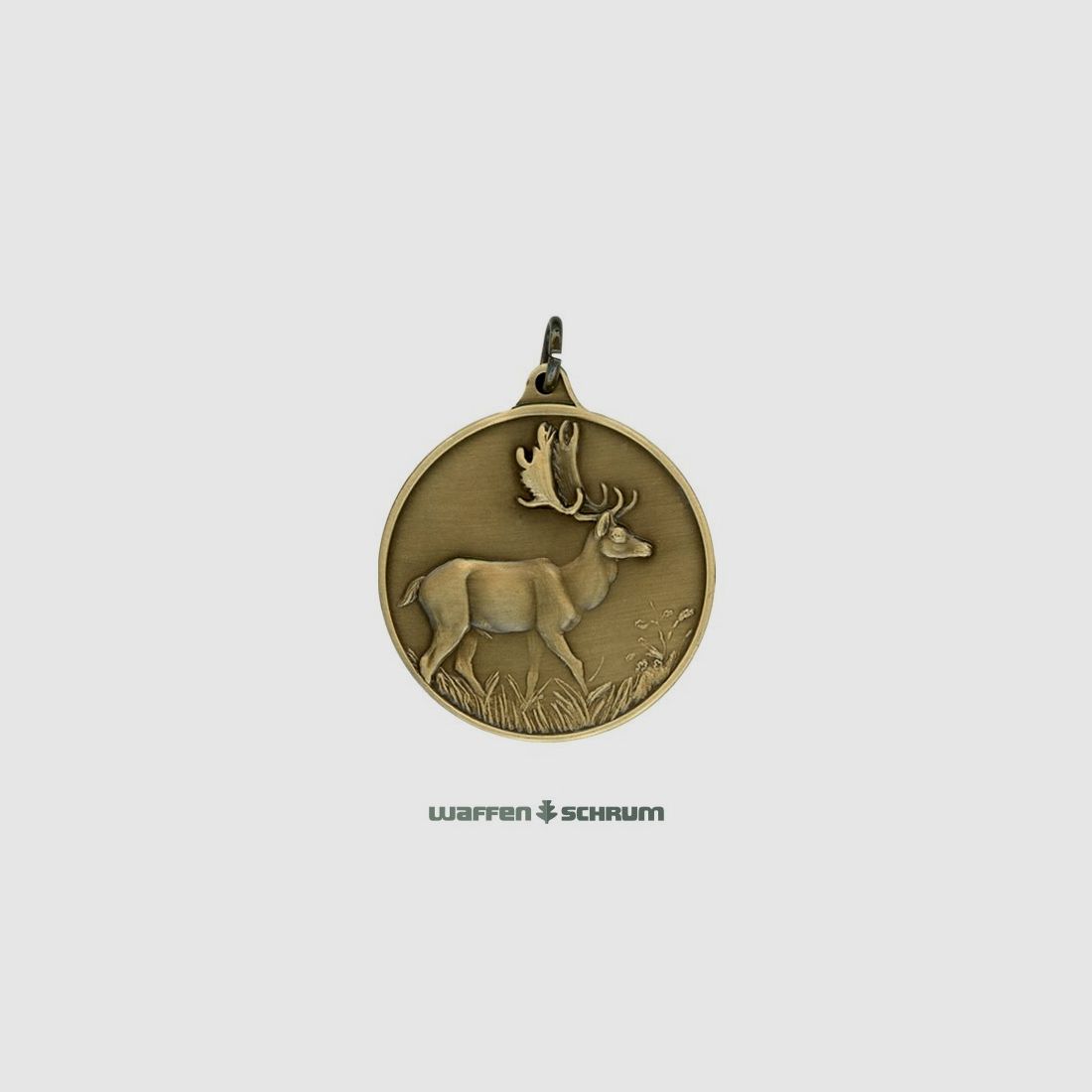 Steinhauer&Lück Jagdmedaille Damhirsch 40 mm bronze
