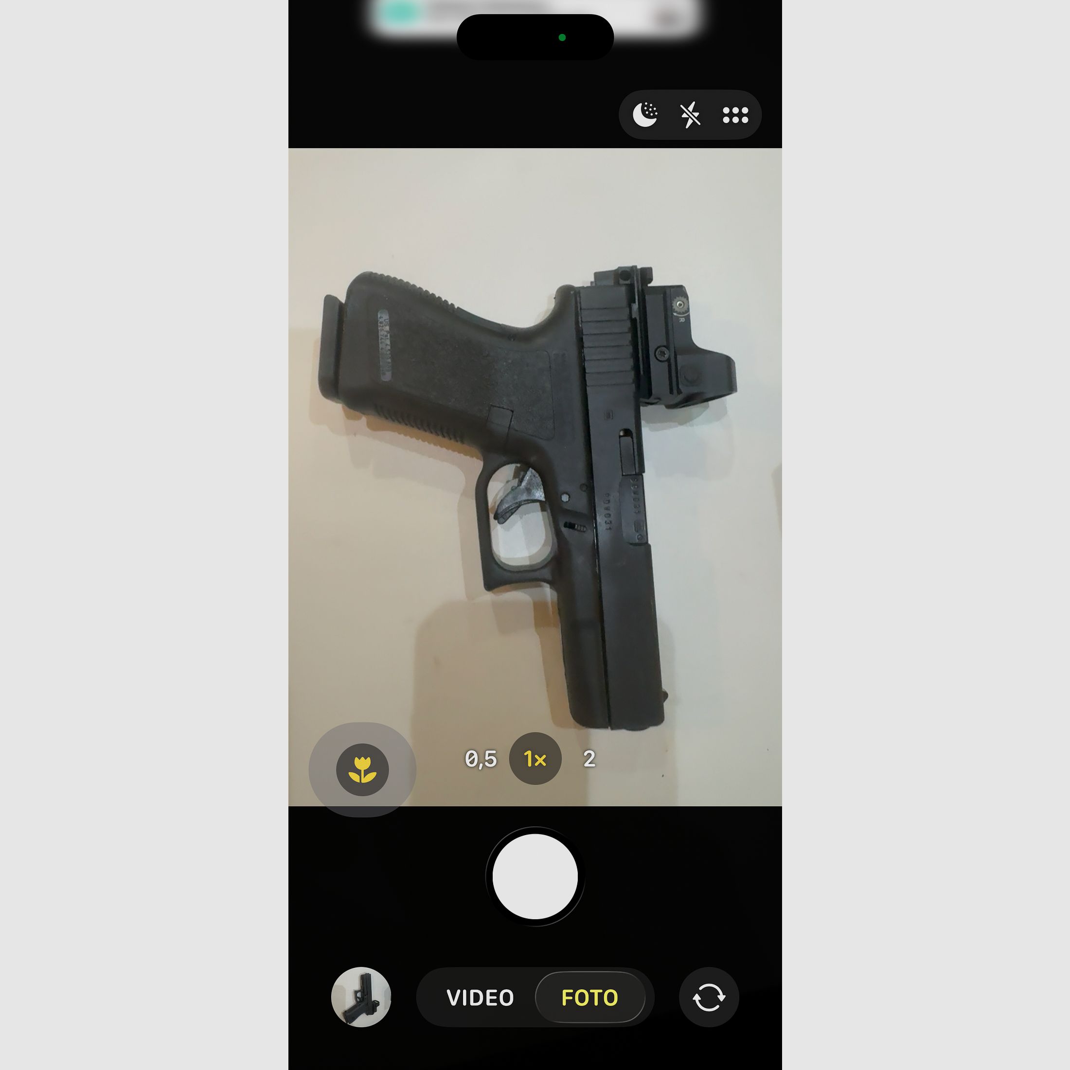 Glock 23 Kaliber 40S&W met 135 schoten munitie Gen 2