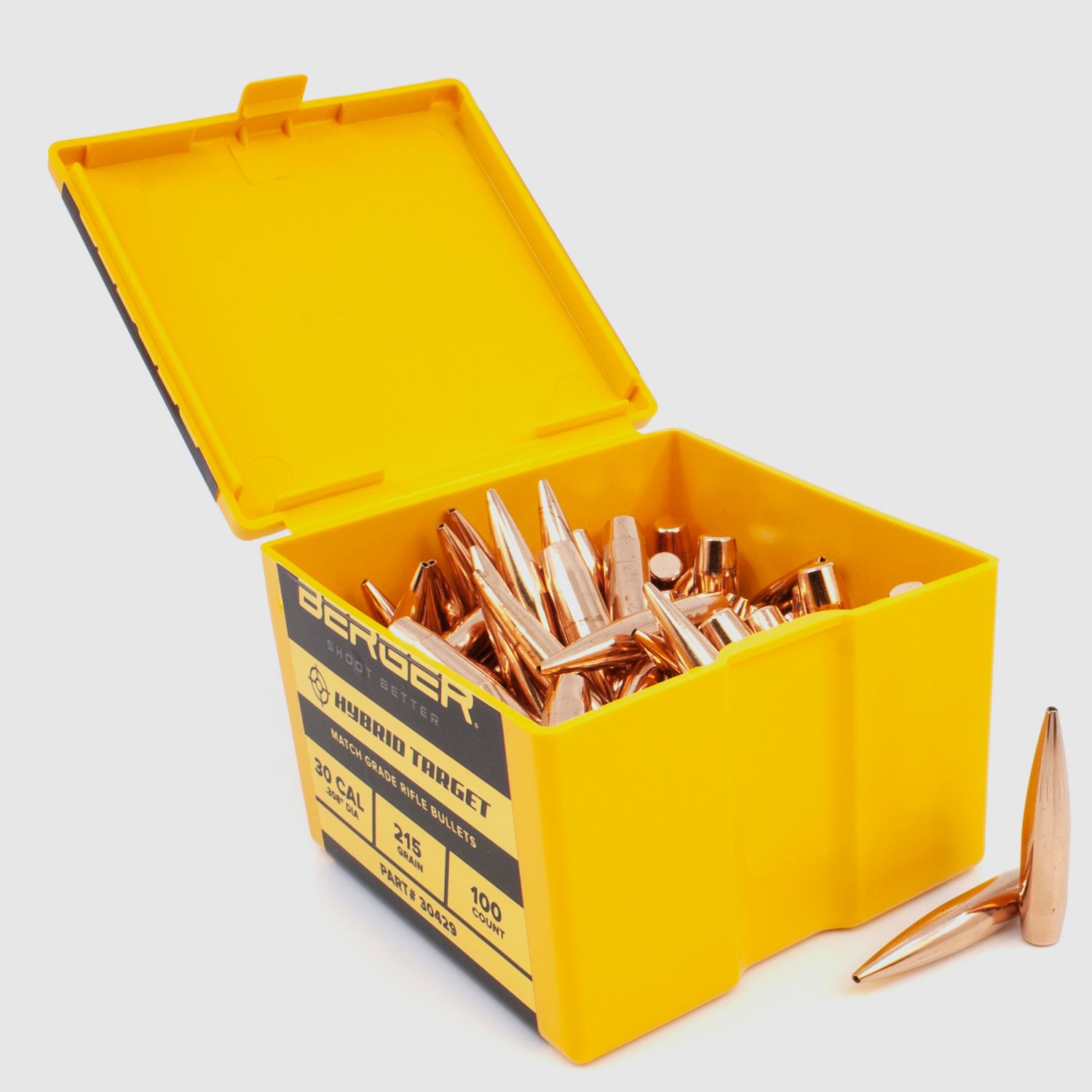 Berger Geschoss .30 Hybrid Target 215GR 100 Stück