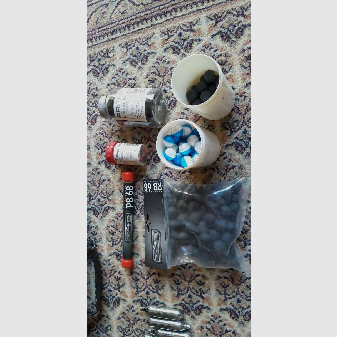 Walther T4E SG68 CO2 Paintball Shotgun, 16 Joule  (Neuwertig)