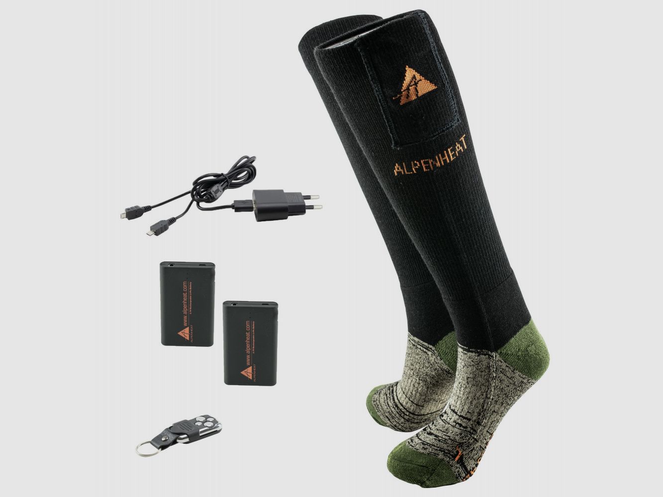 Alpenheat verwarmde sokken FIRE-SOCKS RC wol, afbeelding 1 van 4
