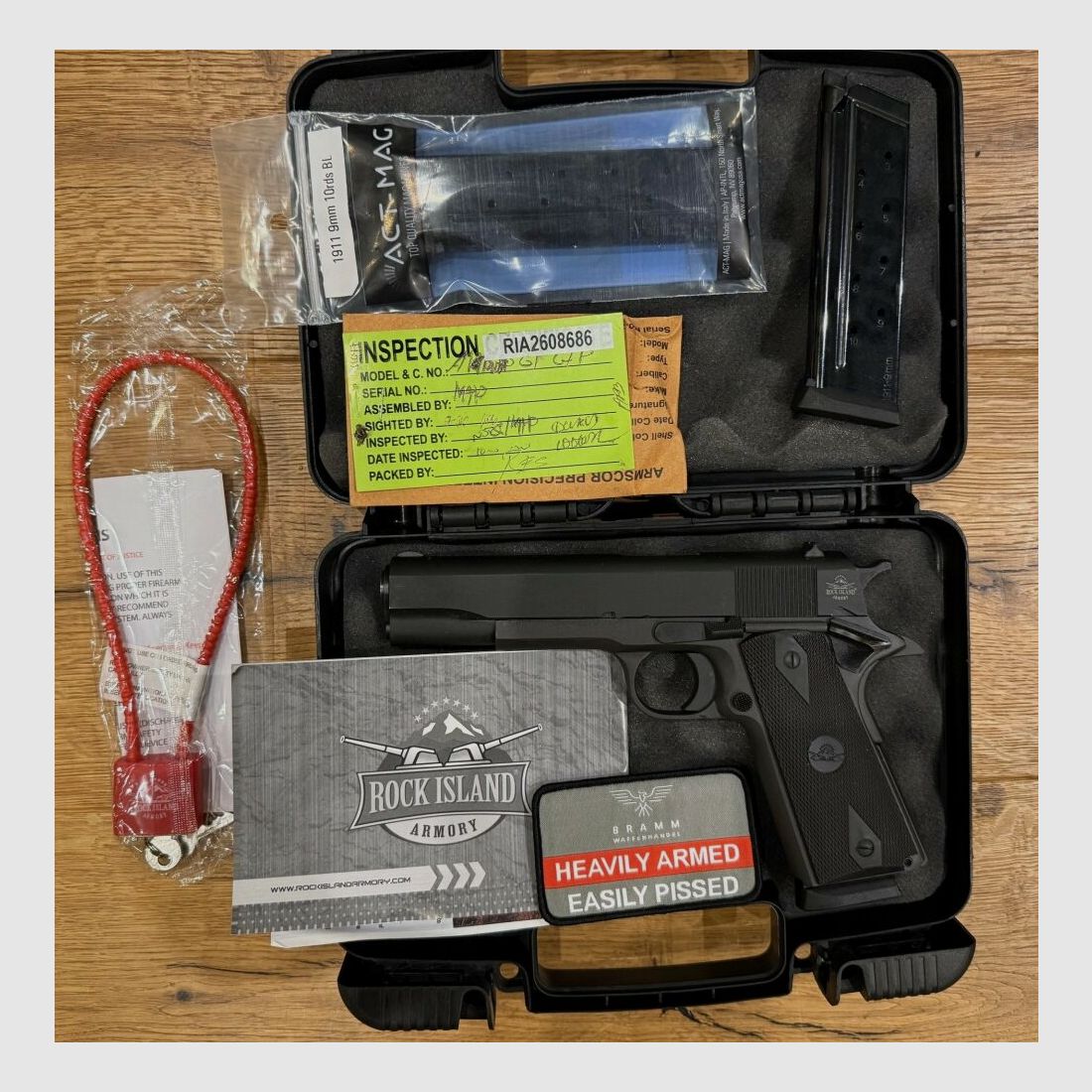 Armscor Rock Island 1911 GI Entry 9mm