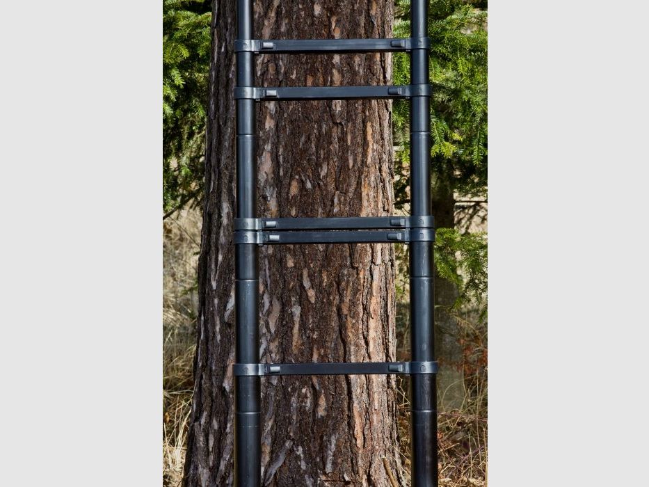 Portable high seat / hunting ladder 3.70 m, image 6 of 8