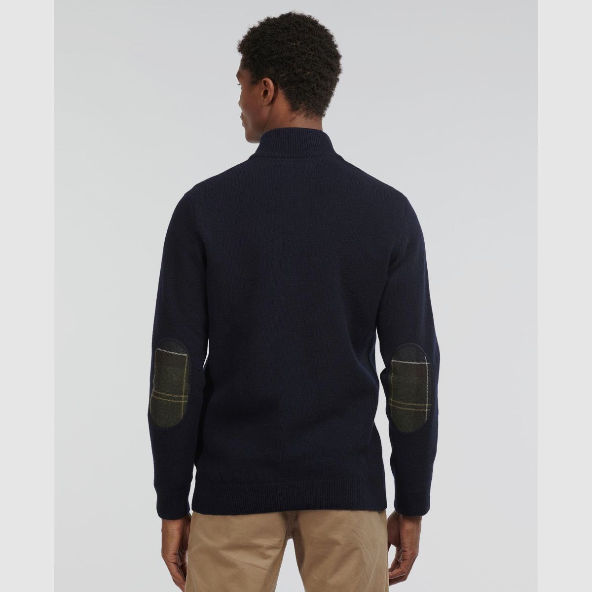 BARBOUR Holden Half Zip Sweater Navy