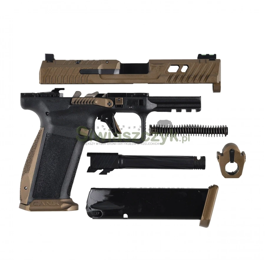Pistolet CANIK TTI Combat Brązowy kal.9x19, zdjęcie 6 z 15