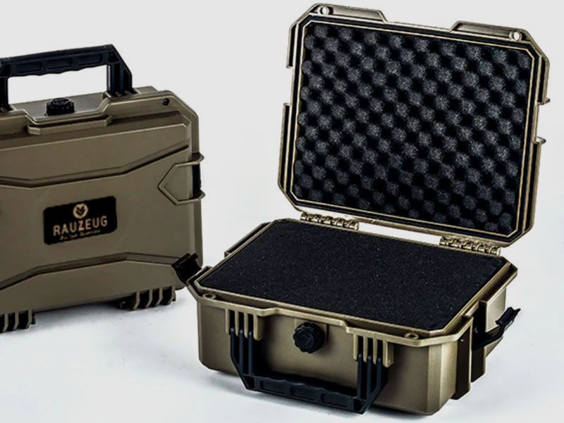 RAUZEUG RC350 Rugged Case, kleiner Kurzwaffenkoffer OLIVE