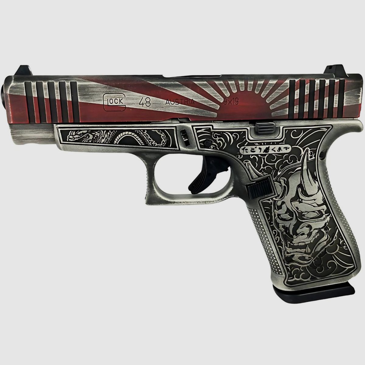 Glock 48 Guerrier samouraï / Soleil levant, image 1 sur 4