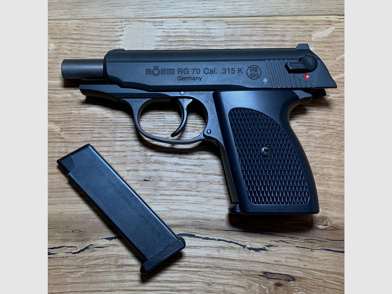 Röhm RG 70 signal pistol, caliber .315