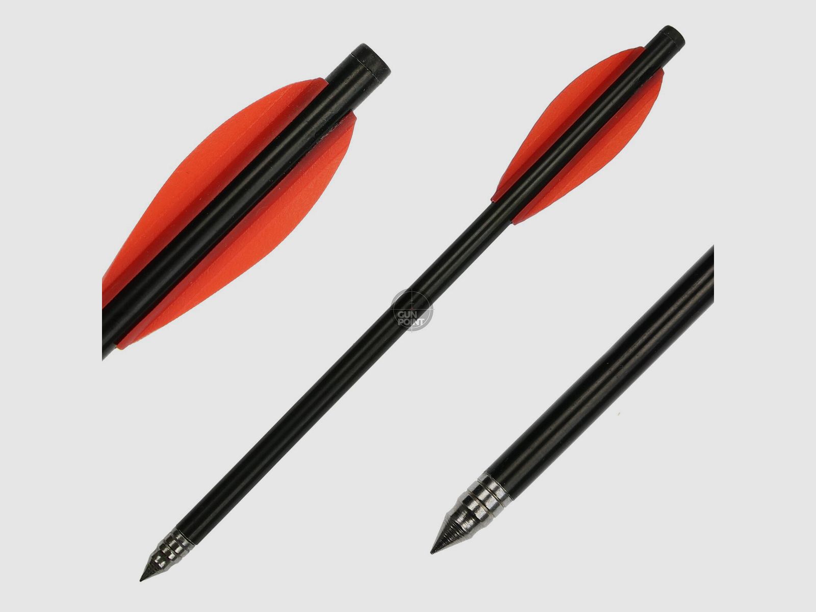 X-BOW FMA Premium Bolzen fr Pistolenarmbrste - 10er Pack - Farbe: Rot
