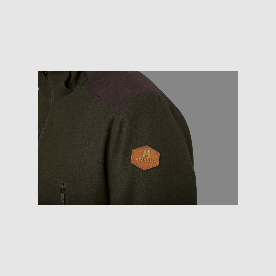 Härkila Metso Winter Jacke green / Shadow brown