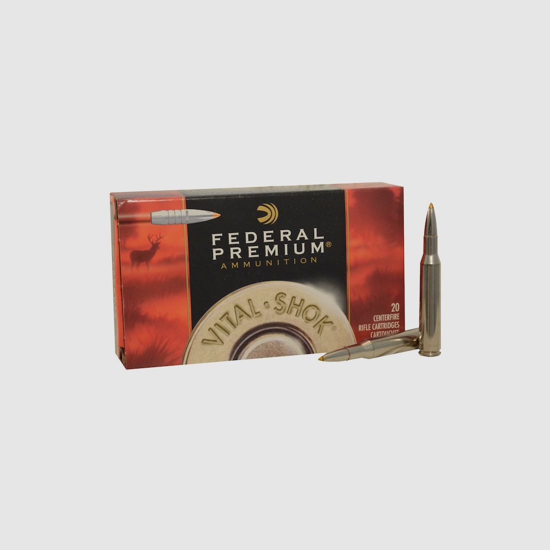 Federal Premium Trophy Bonded Tip .270 Win. 140GR 20 cartouches