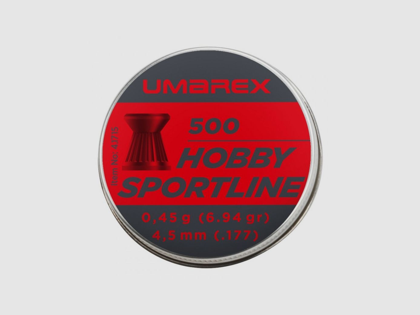 Hobby Sportline Plomb Umarex Flachkopf Kal. 4,5mm 0,45g x500