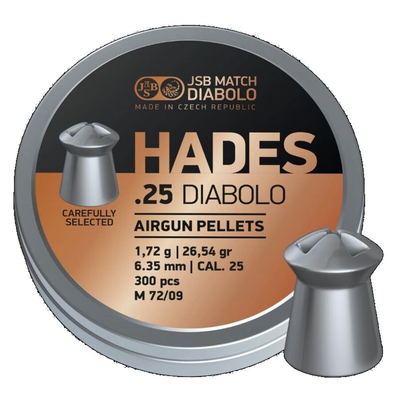 JSB Hades 6,35mm 26,54grain .25 (300 szt.)