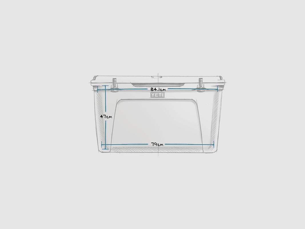 Yeti Kühlbox Tundra 210 Weiß