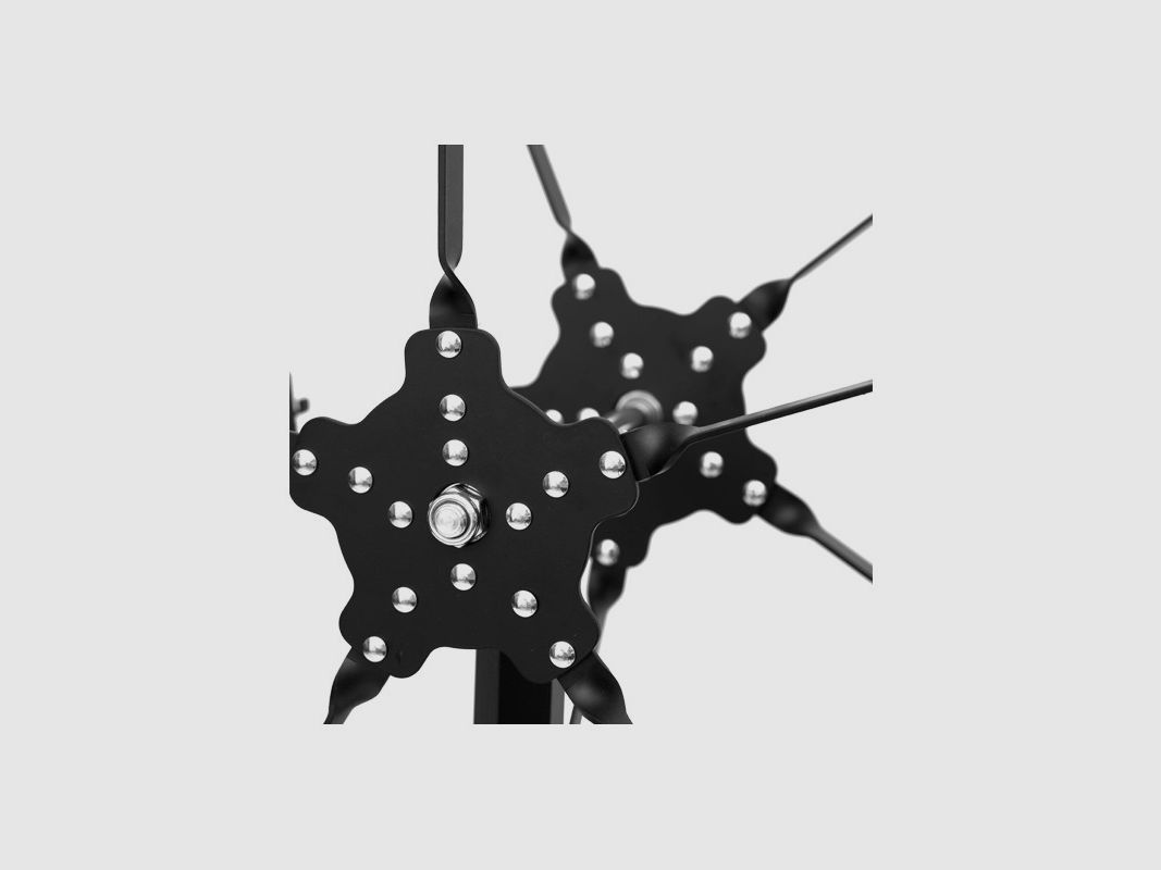Große rotierende Doppelzielscheibe 3mm Metall, Bild 5 von 5
