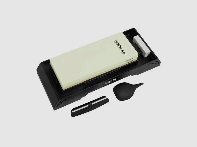 Böker slijpapparaat combo watersteen 1000 / 6000
