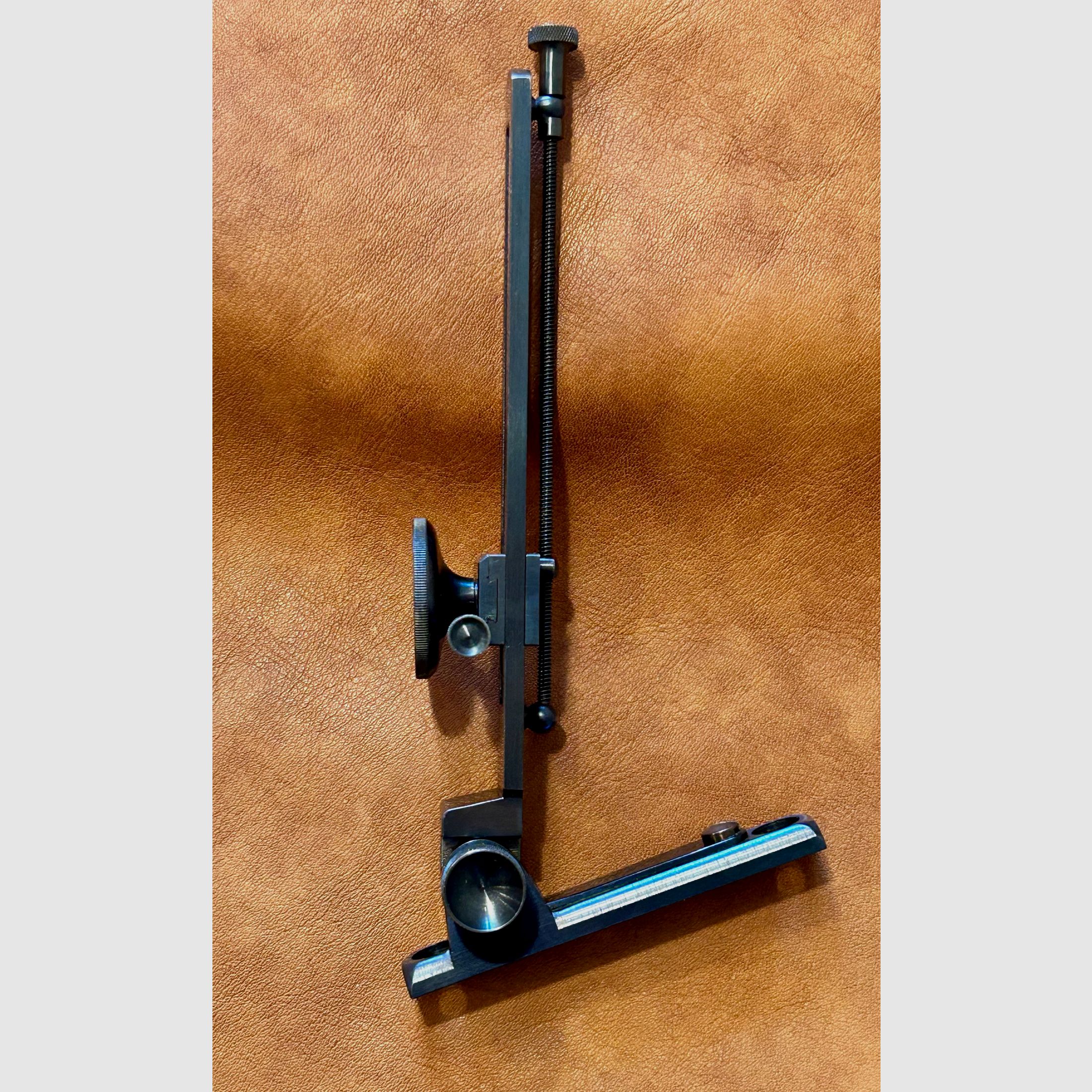 Long Range Tang Sight für eine 74er Sharps von Tom Axtell „The Riflesmith“