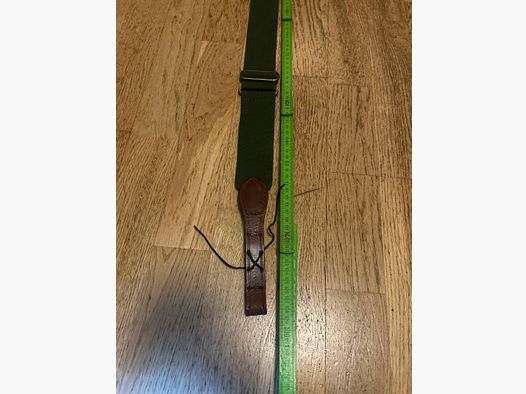 Safari canvas rifle sling