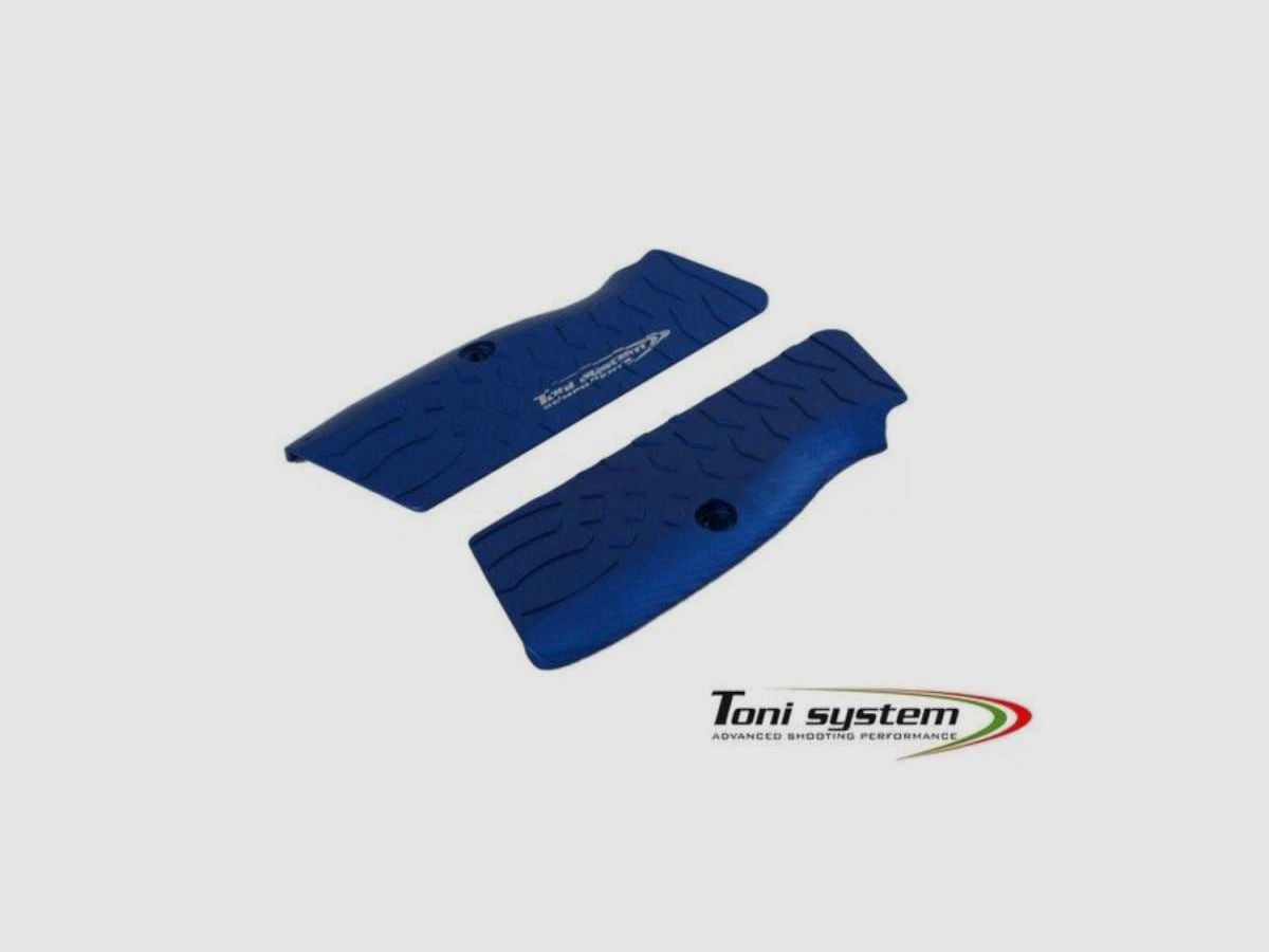 TONI SYSTEM GT21V per impugnature TANFOGLIO P21L per tutti i calibri - Grip Vibram, Colore: Arancione, immagine 3 di 3
