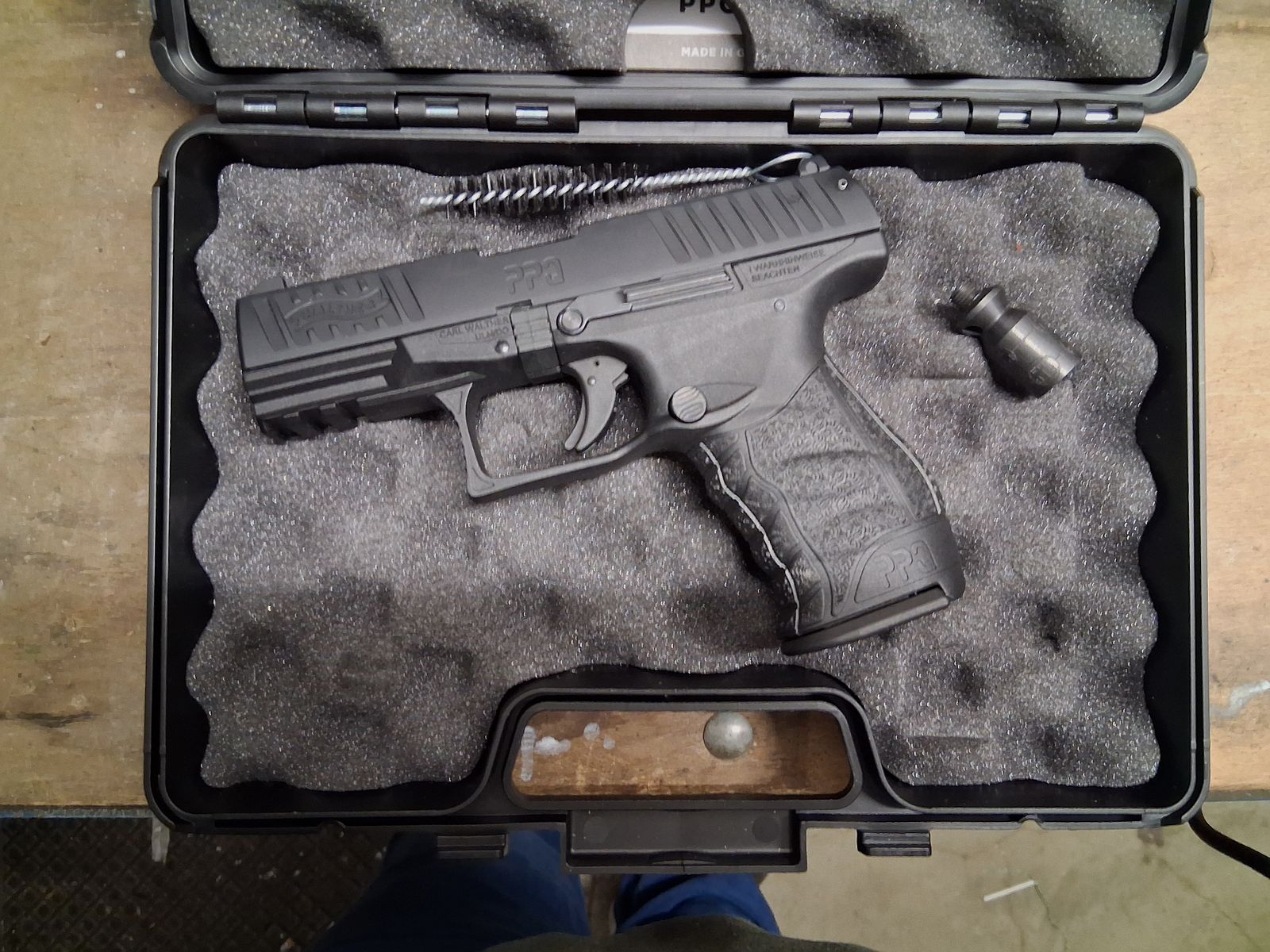 Whalter PPQ M2 9mm P.A.K Schreckschuss mit Zubehör