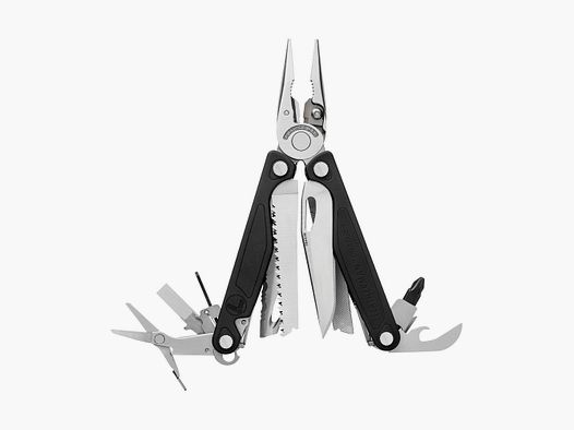 Leatherman CHARGE + RVS, Nylon Holster met Zak, M