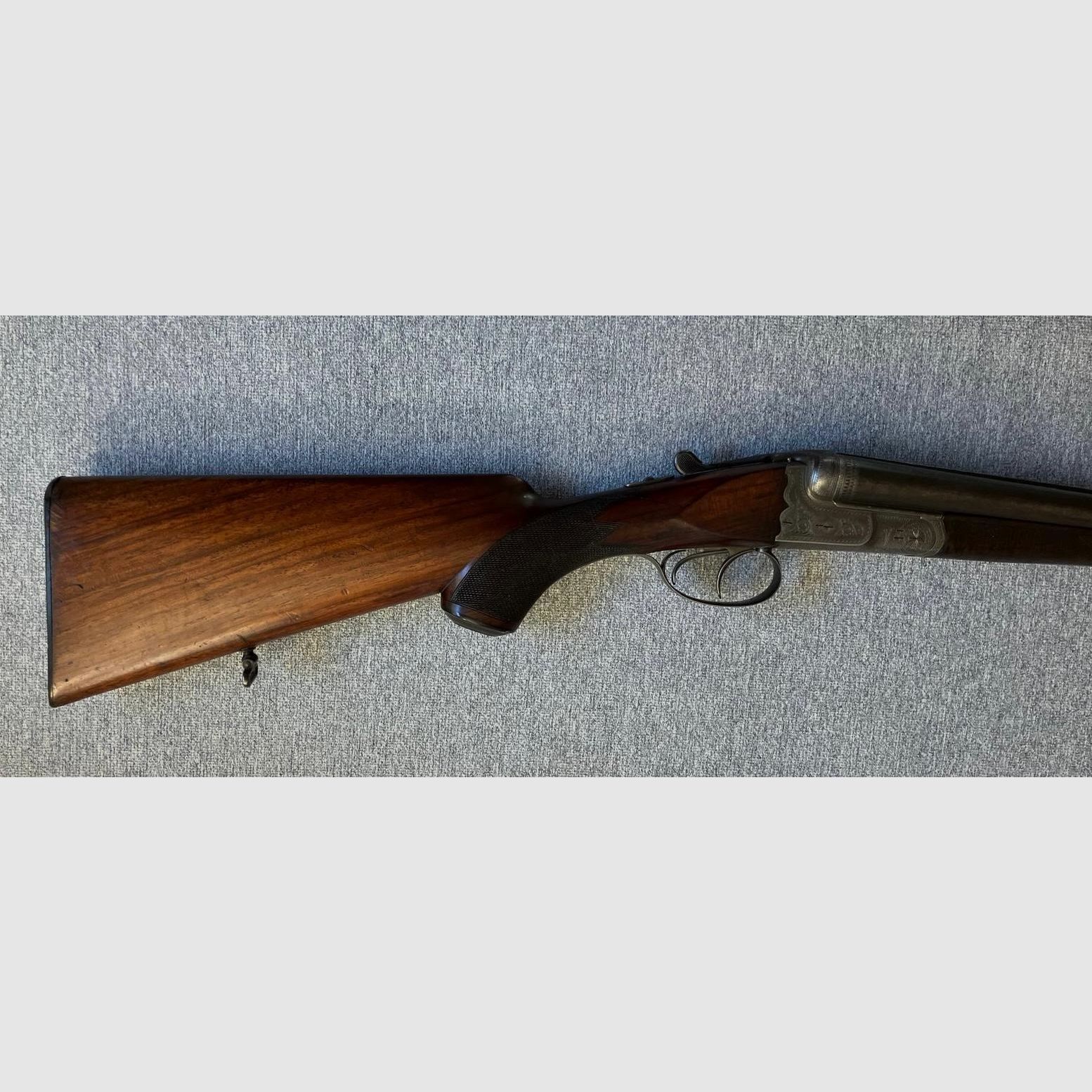 Suhler Doppelflinte/Querflinte Sempert & Krieghoff Kaliber 16 absolute Rarität Selten 100 Jahre