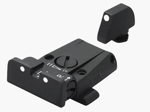 LPA Match Sight SPR for HK Pistols P7 M8/M13 + MK23 SOCOM: 3-Point, including Front Sight