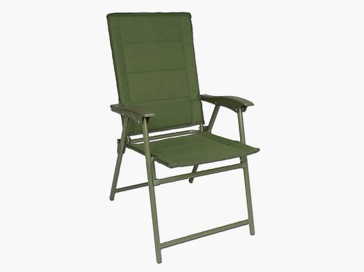 Mil-Tec Mil-Tec Army Klappstuhl mit Lehne - Schwarz