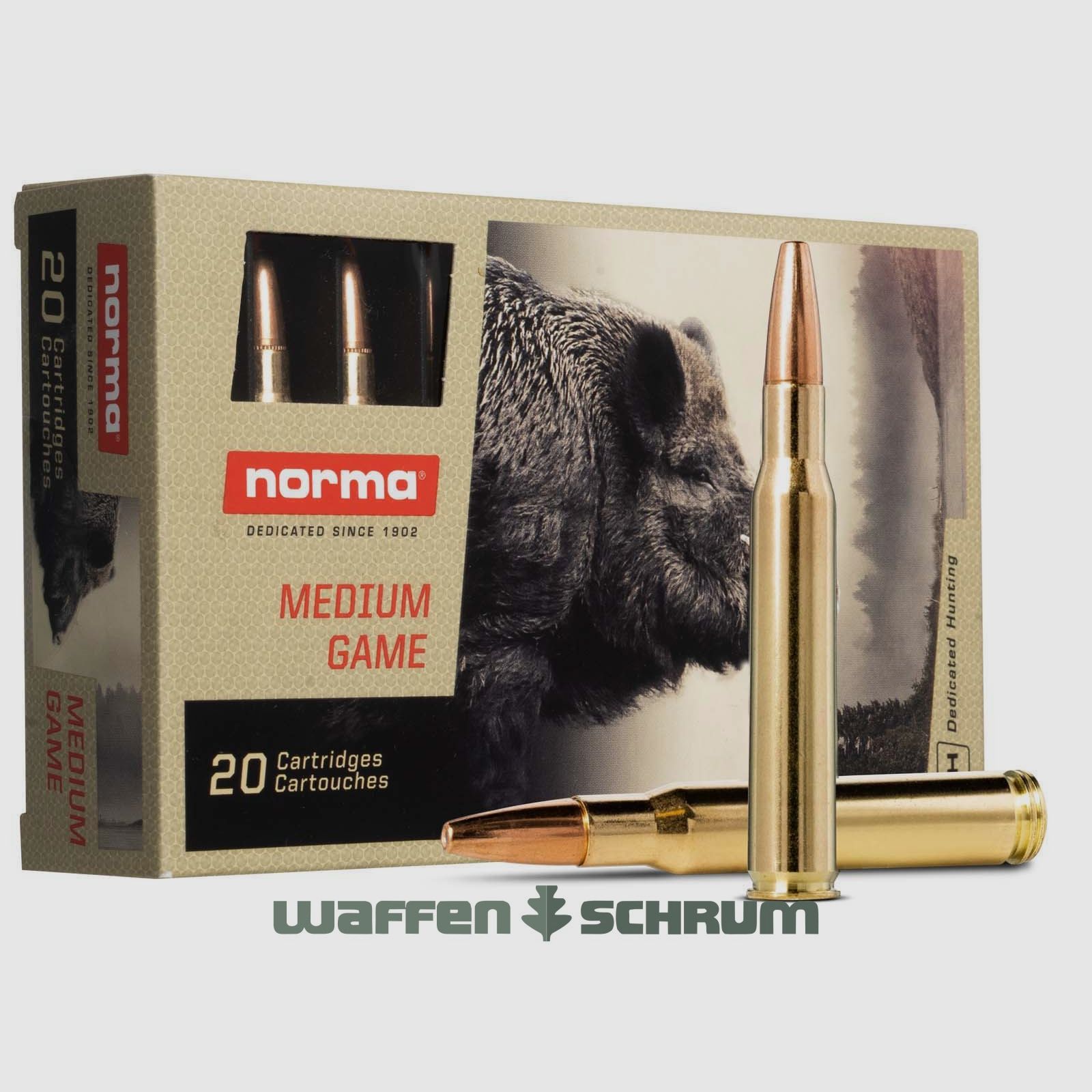 Norma Vulkan 11.0g - 170gr 7x64