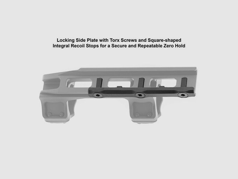 UTG UTG ACCU-SYNC Offset Ring Montaggio Rail medium 30mm D60
